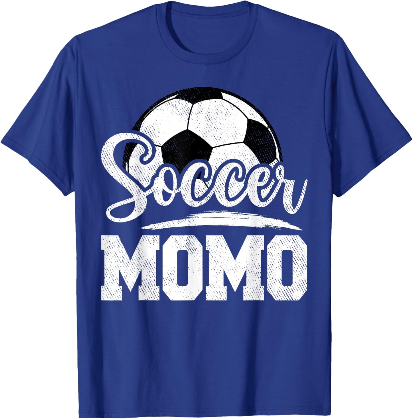 Soccer Momo Soccer Player Game Day Mother's Day T-Shirt - T-Shirt | Royal