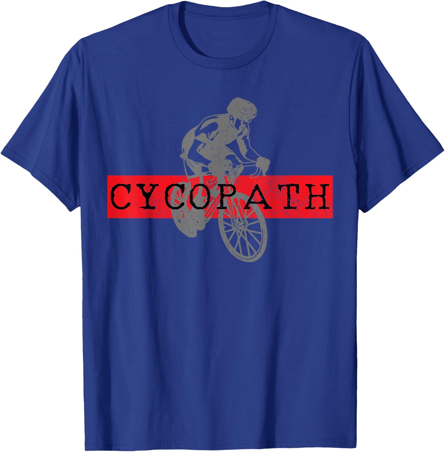 Road Bike Cycologist Cycling Funny Road Cyclist Gift T-Shirt - T-Shirt | Royal