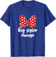 Kids Big Sister Mouse Bow Family Vacation - Youth, Toddler T-Shirt - T-Shirt | Royal