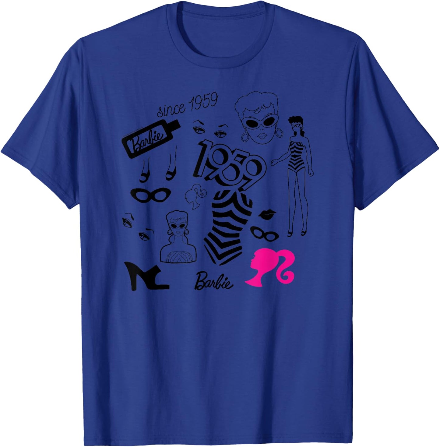 Barbie - 1959 T-Shirt - T-Shirt | Royal