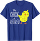 This Chick is retired Women Retirement T-Shirt - T-Shirt | Royal