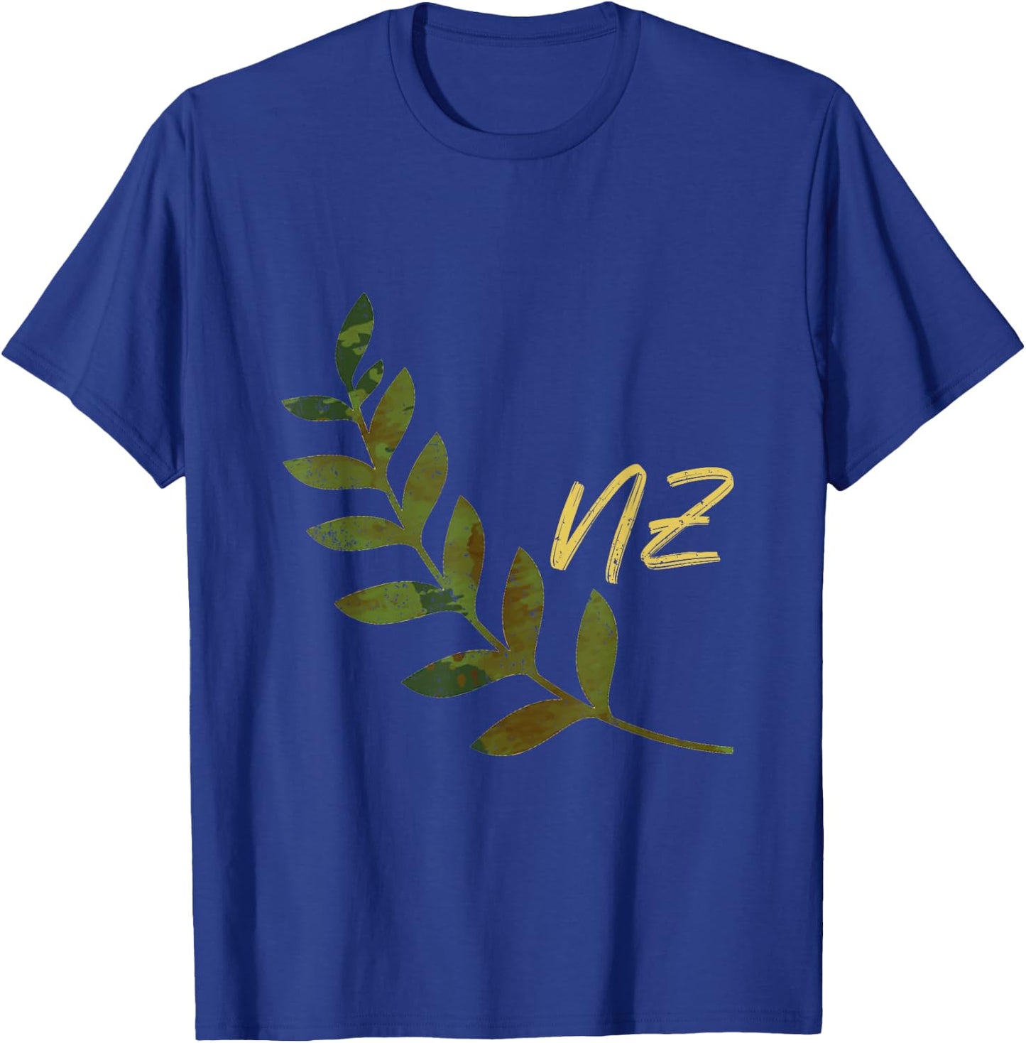 Kiwi Oceania Fern NZ Gift New Zealand T-Shirt - T-Shirt | Royal