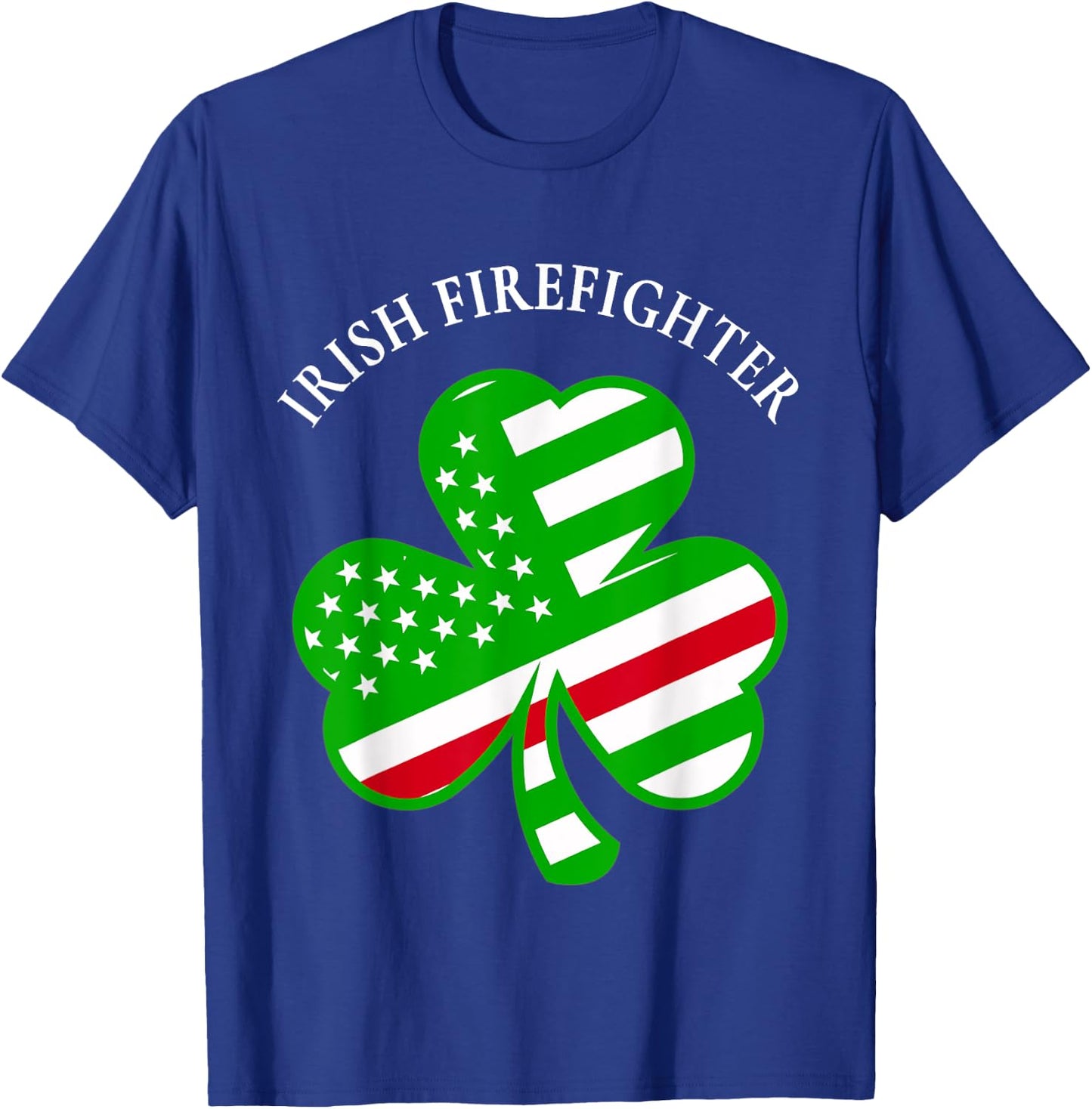 Volunteer Firefighters: Irish Firefighter T-Shirt - T-Shirt | Royal