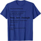 Dear Person Behind Me You Are Enough The World Is Better T-Shirt - T-Shirt | Royal
