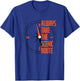 Always Take The Scenic Route Hiking T-Shirt - T-Shirt | Royal