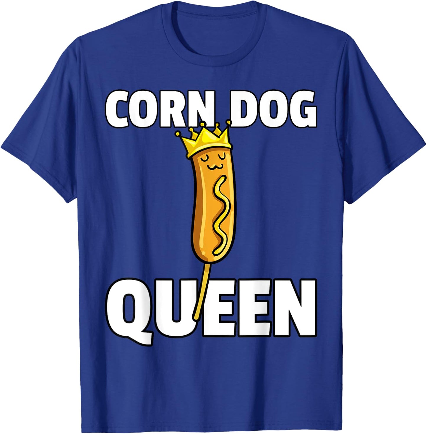Corn Dog Queen Costume for Youth T-Shirt - T-Shirt | Royal