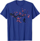 Vintage Cherry Blossom Japanese Culture Graphical Art Gift T-Shirt - T-Shirt | Royal