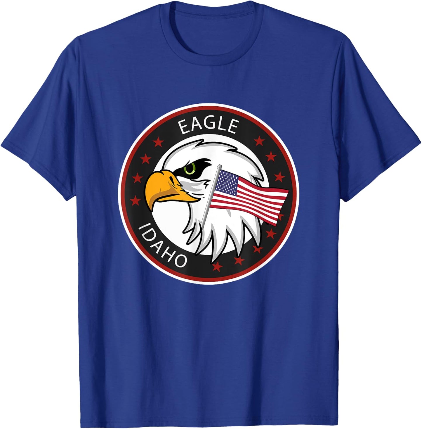 Eagle Idaho ID T-Shirt - T-Shirt | Royal