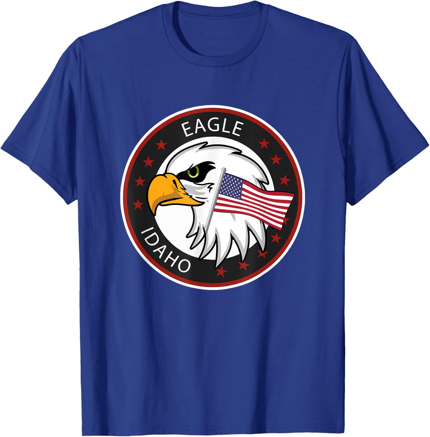 Eagle Idaho ID T-Shirt - T-Shirt | Royal