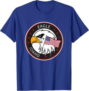 Eagle Idaho ID T-Shirt - T-Shirt | Royal