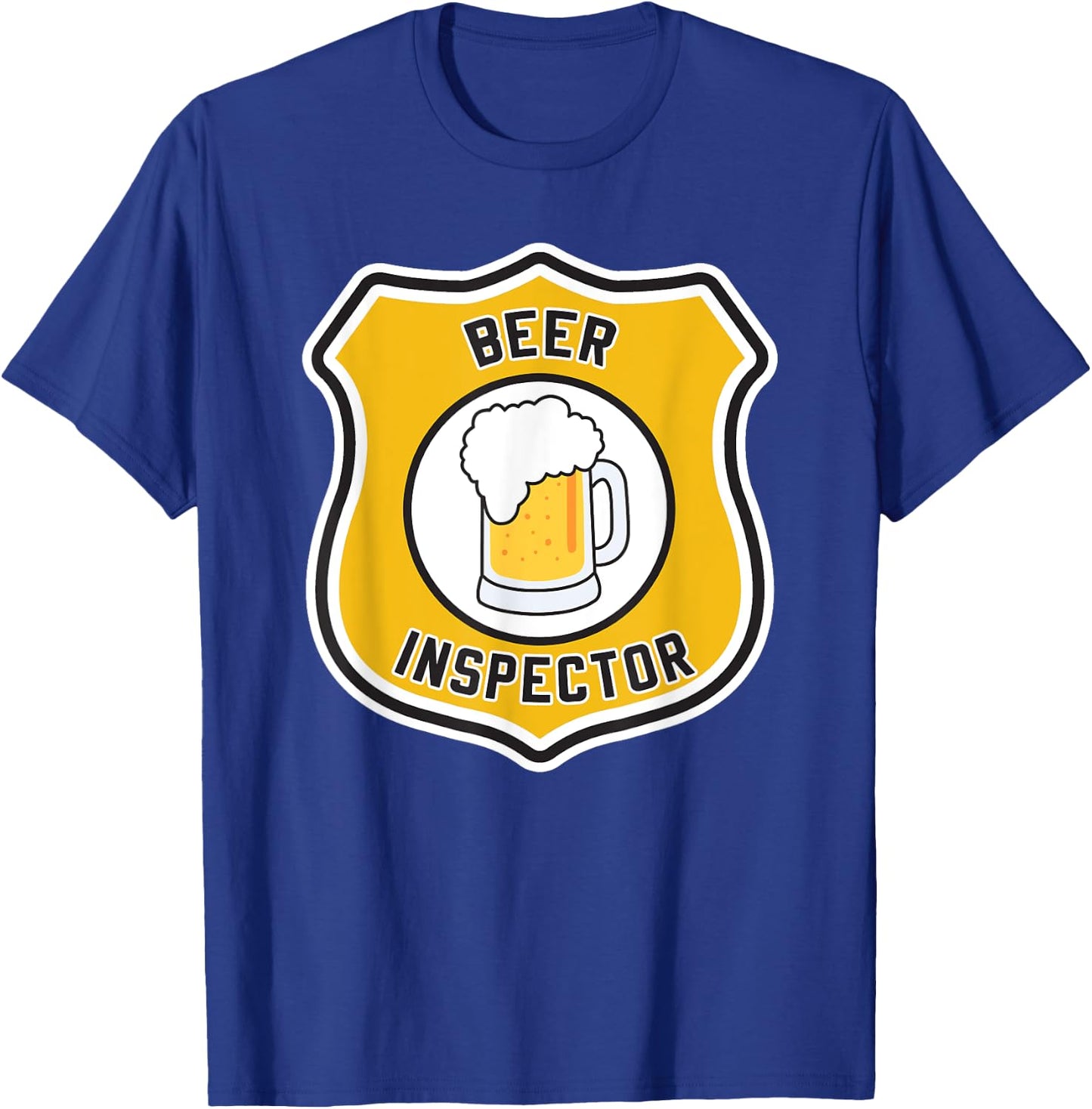 Beer Inspector T-Shirt - T-Shirt | Royal