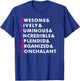 Allison Name Shirt Personalized Gift T-Shirt - T-Shirt | Royal