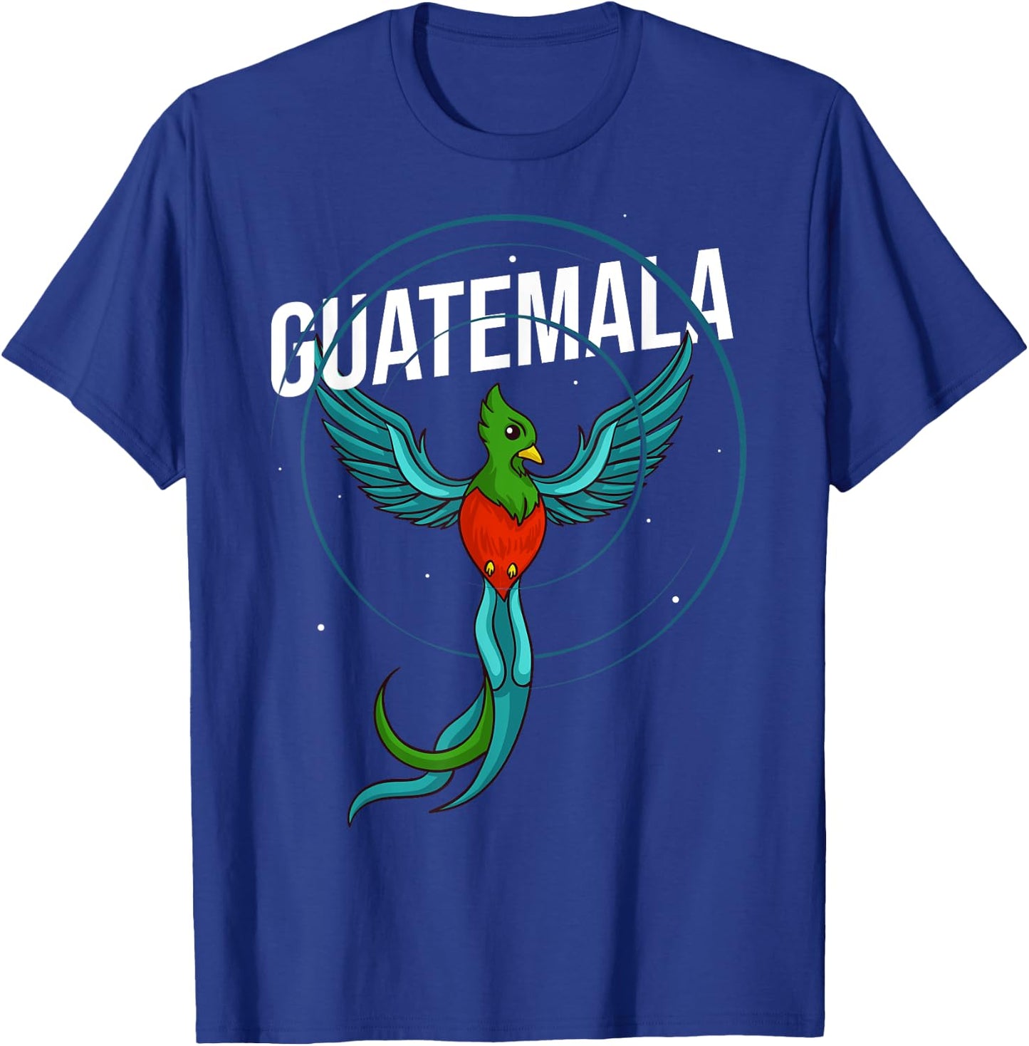 Quetzal Bird Guatemala Feathers Animal T-Shirt - T-Shirt | Royal