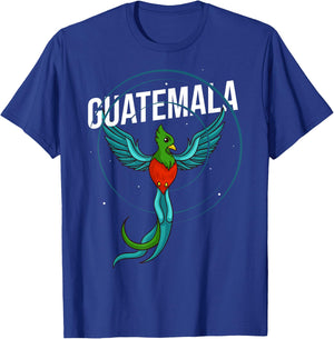Quetzal Bird Guatemala Feathers Animal T-Shirt - T-Shirt | Royal
