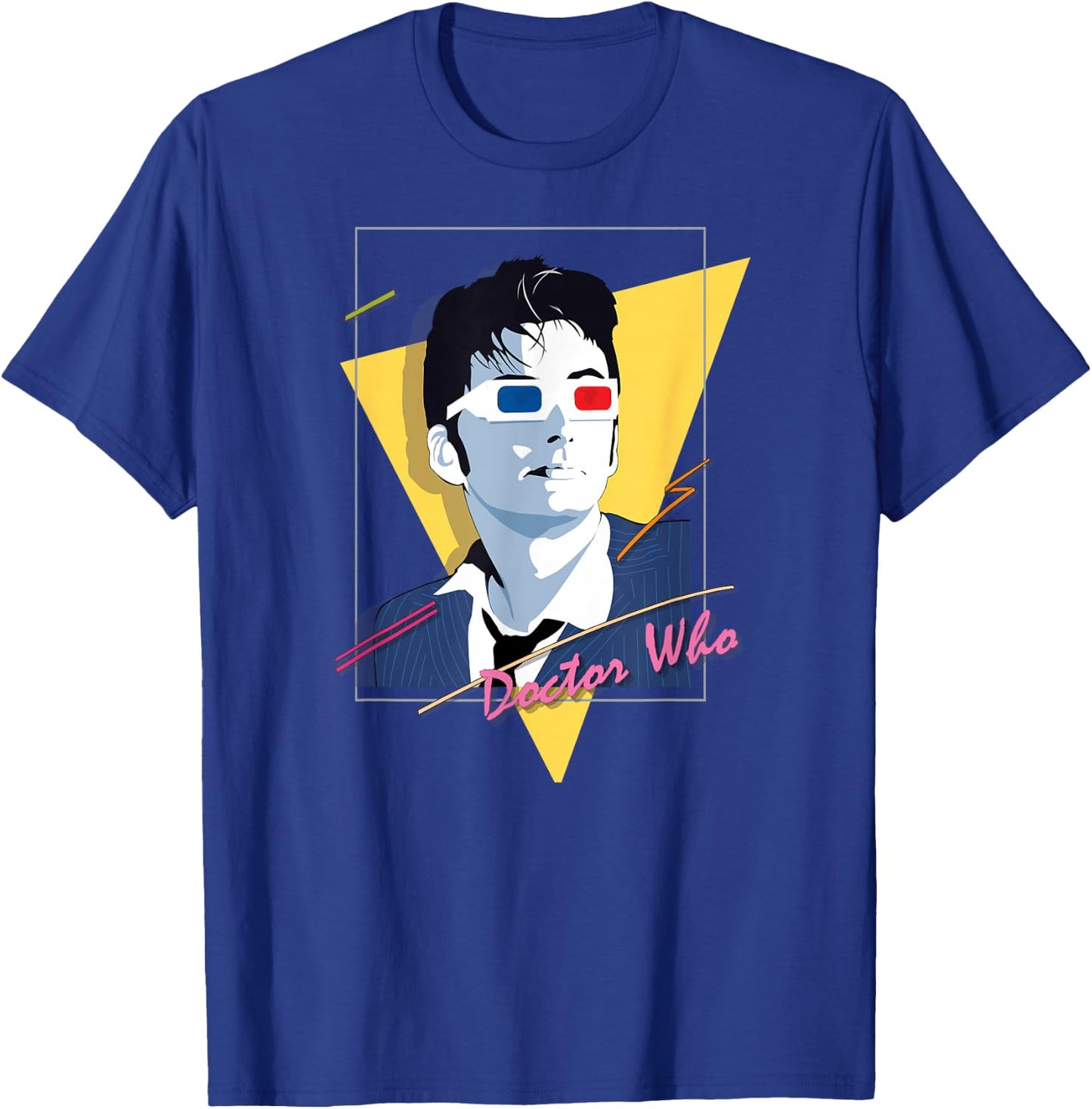 80s Tenant Retro Time Traveler Sci-Fi Fan T-Shirt - T-Shirt | Royal