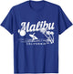 Malibu Beach California Surf Vintage Souvenir Surfing Surfer T-Shirt - T-Shirt | Royal