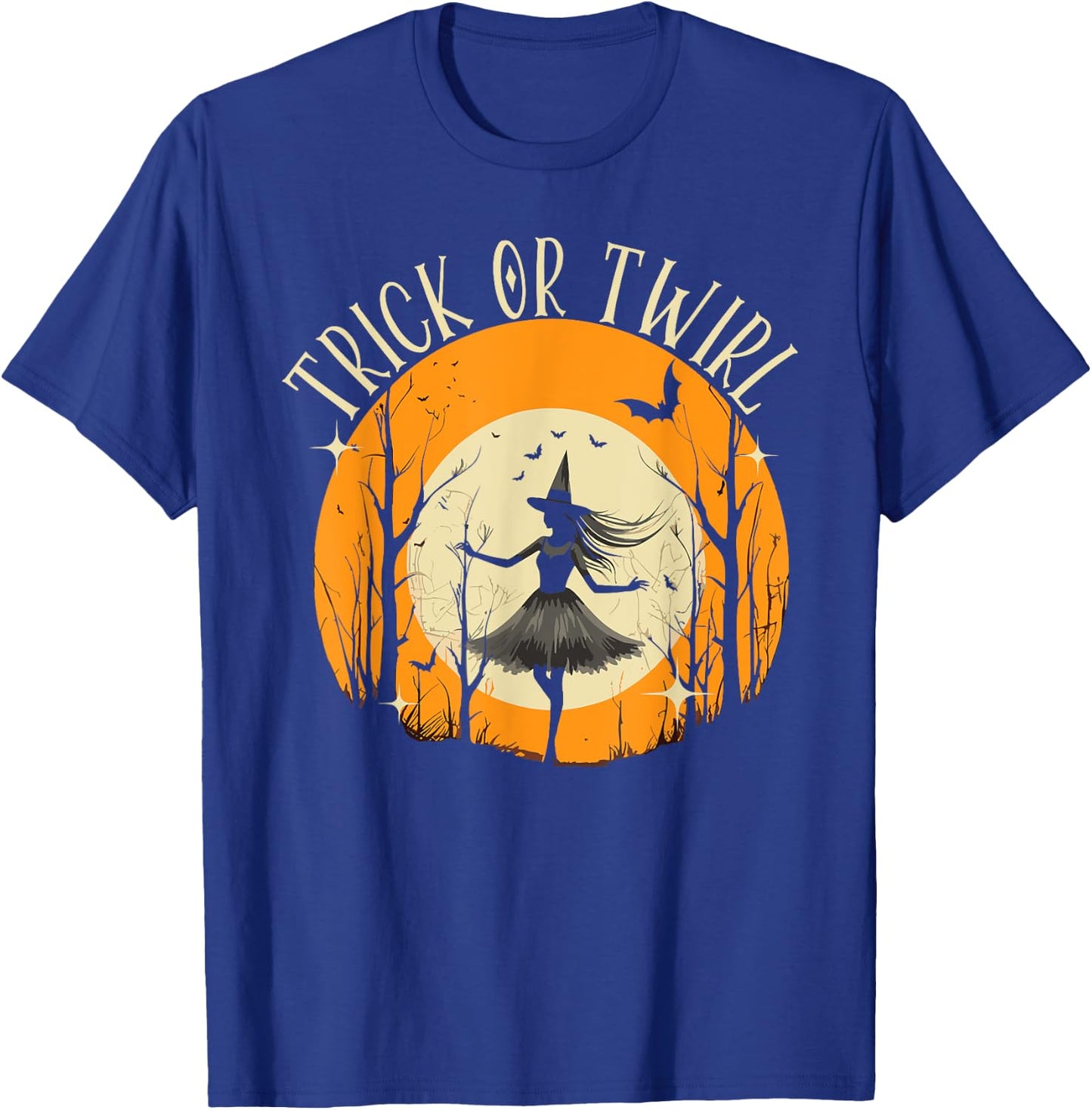 Halloween Ballerina Scary Trick Or Treat Spooky Ballet T-Shirt - T-Shirt | Royal
