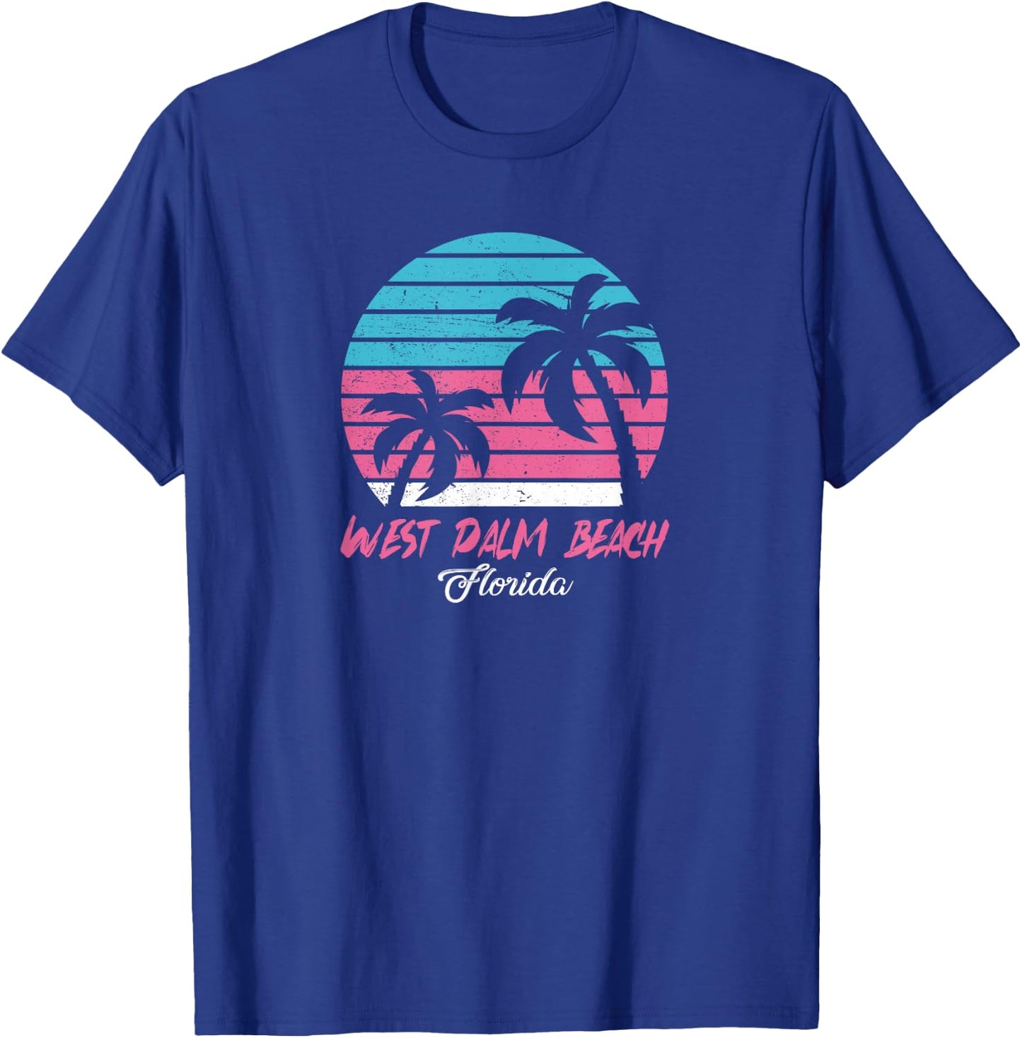 West Palm Beach Souvenir - Florida Reminder Women T-Shirt - T-Shirt | Royal