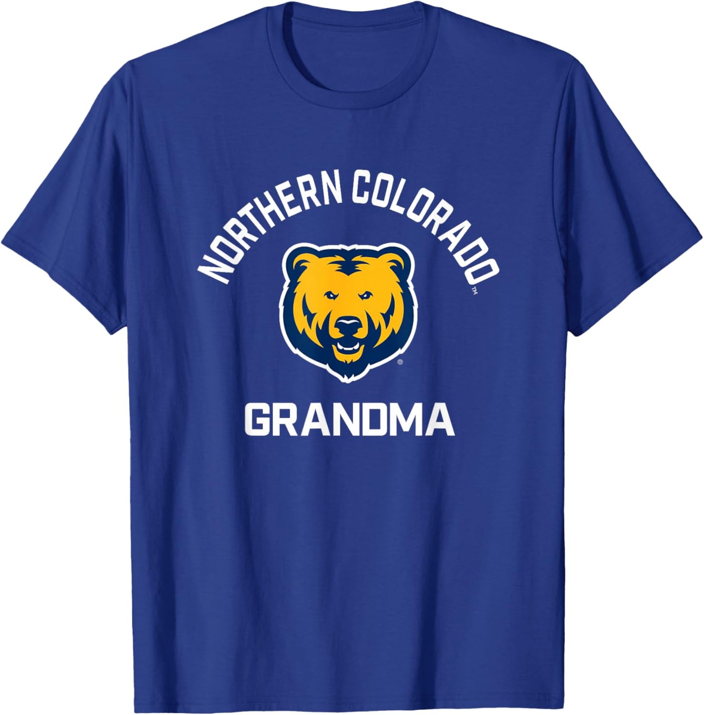 University of Northern Colorado Bears Arched Grandma T-Shirt - T-Shirt | Royal