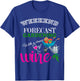 Weekend Forecast Gardening with Chance of Wine Garden Lover T-Shirt - T-Shirt | Royal