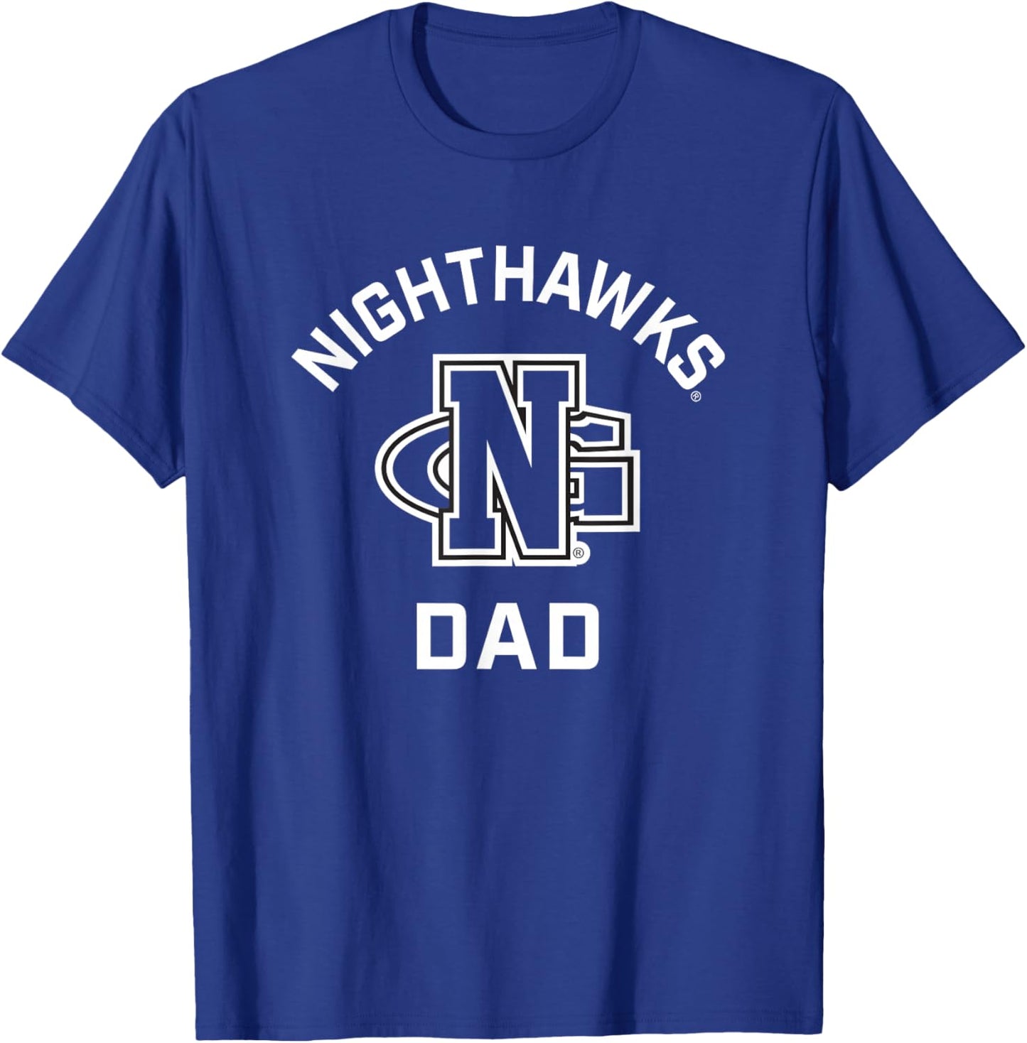 University of North Georgia Nighthawks Arched Dad T-Shirt - T-Shirt | Royal
