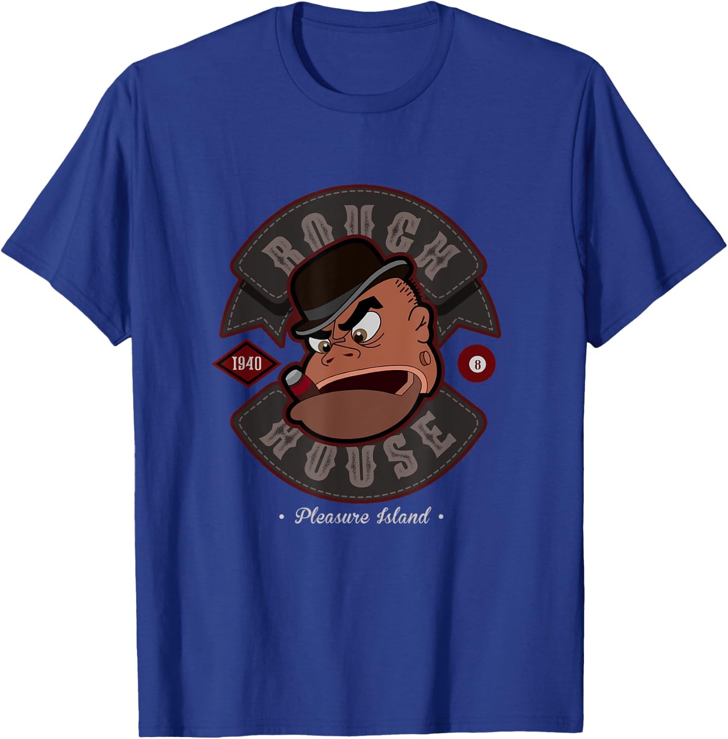 ROUGH HOUSE Brawler T-Shirt - T-Shirt | Royal