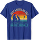 Vintage Fishing Regular Dad Trying Not To Raise Liberals T-Shirt - T-Shirt | Royal