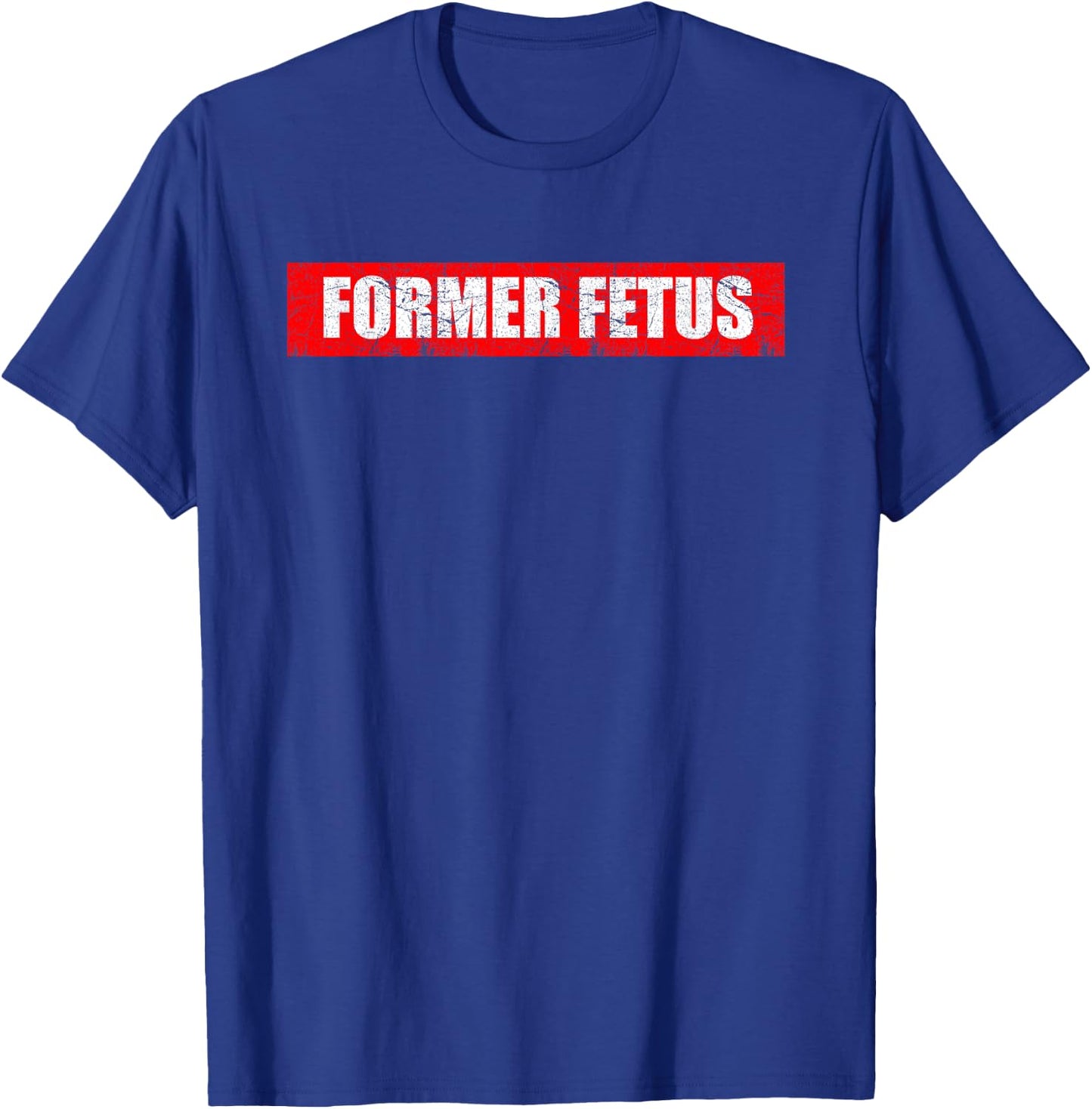 Former Fetus vintage T-Shirt - T-Shirt | Royal