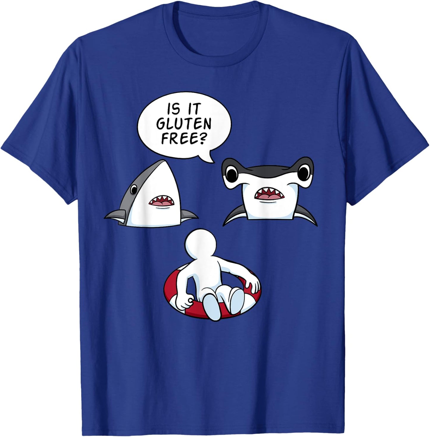 Is It Gluten Free? Celiac Disease Nutritional Plan Gift T-Shirt - T-Shirt | Royal