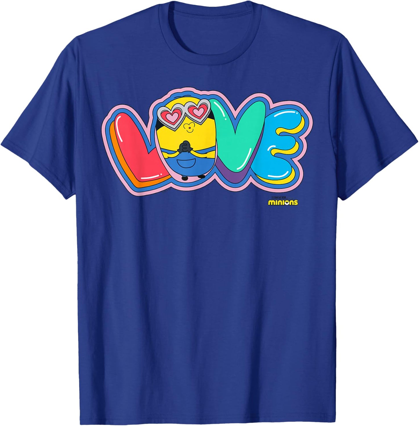 Minions Love T-Shirt - T-Shirt | Royal