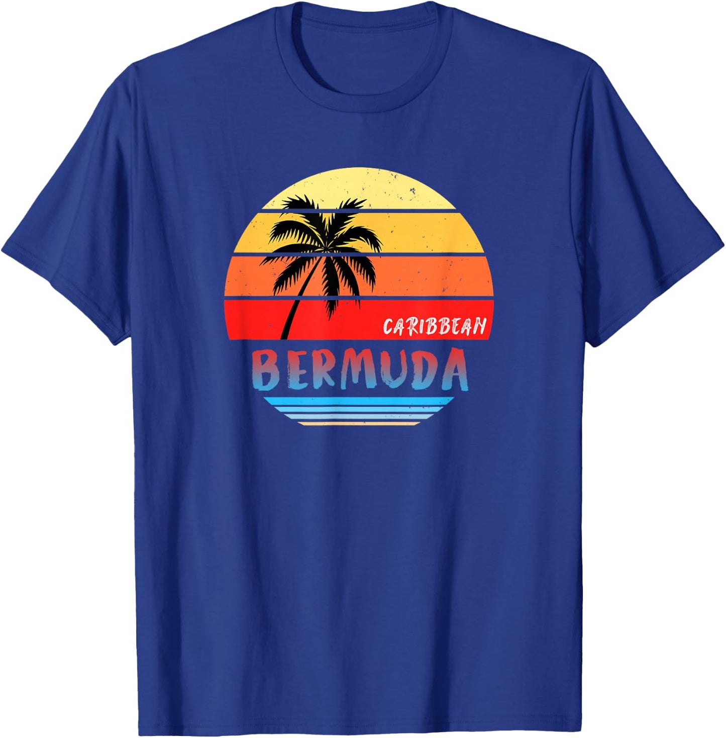 Bermuda Shirt Gift Souvenir | Caribbean T-Shirt - T-Shirt | Royal