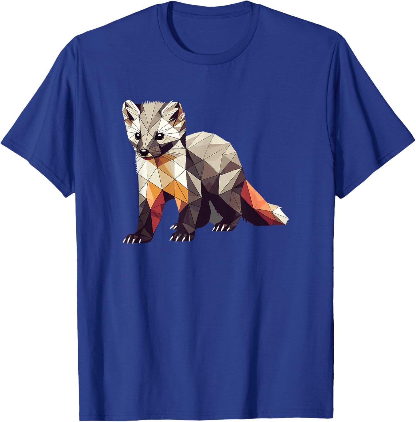 Geometric Art Tree Marten Tree Fairy T-Shirt - T-Shirt | Royal