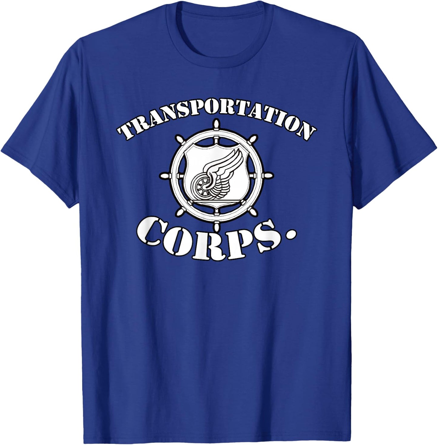 Army Transportation Corp Insignia Badge T-Shirt - T-Shirt | Royal