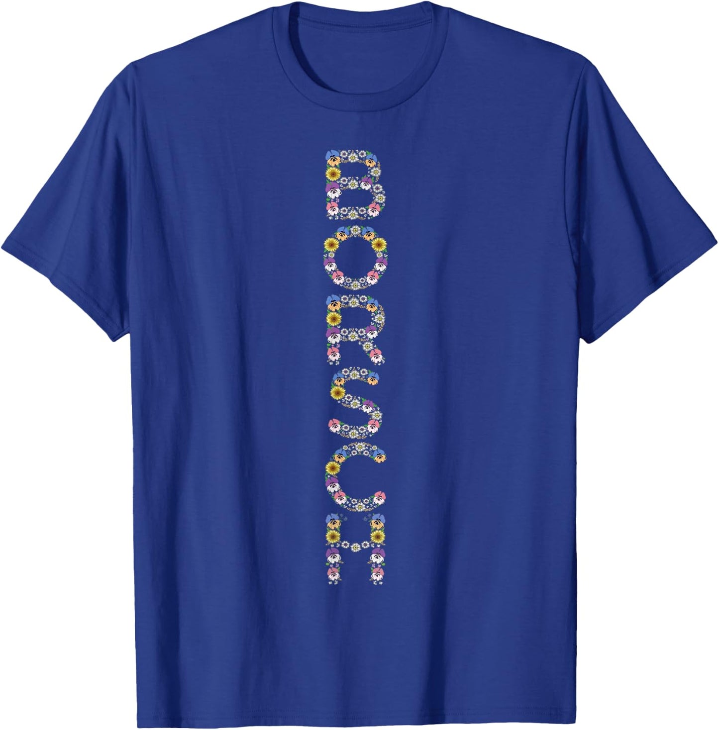 Borsch Funny Ukraine Food Floral Ukrainian Vyshyvanka Style T-Shirt - T-Shirt | Royal