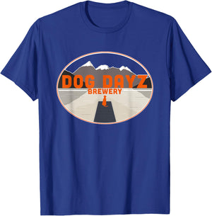 Logo Dog Dayz Brewery T-Shirt - T-Shirt | Royal