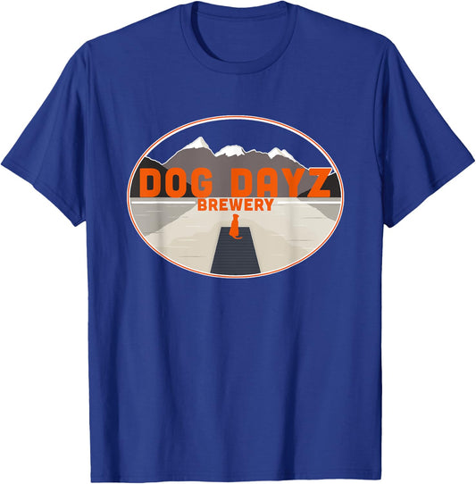 Logo Dog Dayz Brewery T-Shirt - T-Shirt | Royal