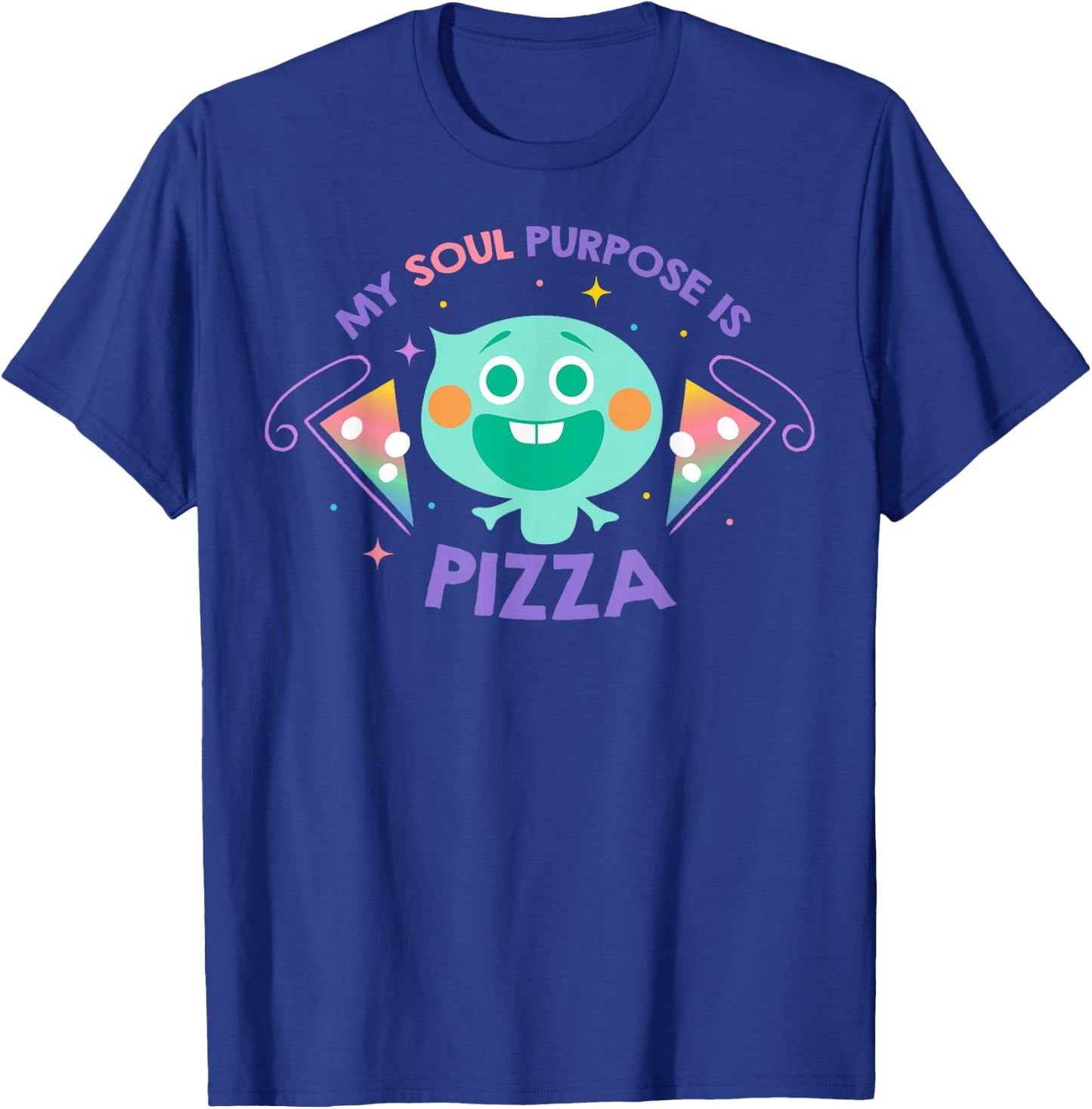 Disney Pixar Soul My Soul Purpose Is Pizza T-Shirt - T-Shirt | Royal