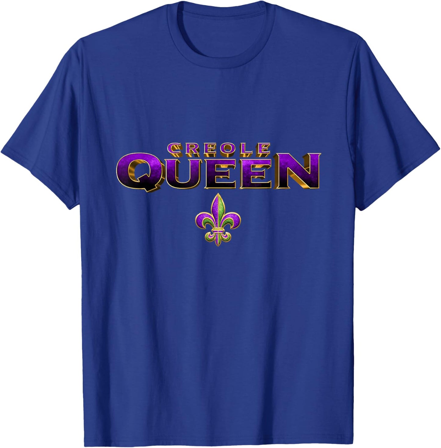 Creole Queen T-Shirt - T-Shirt | Royal