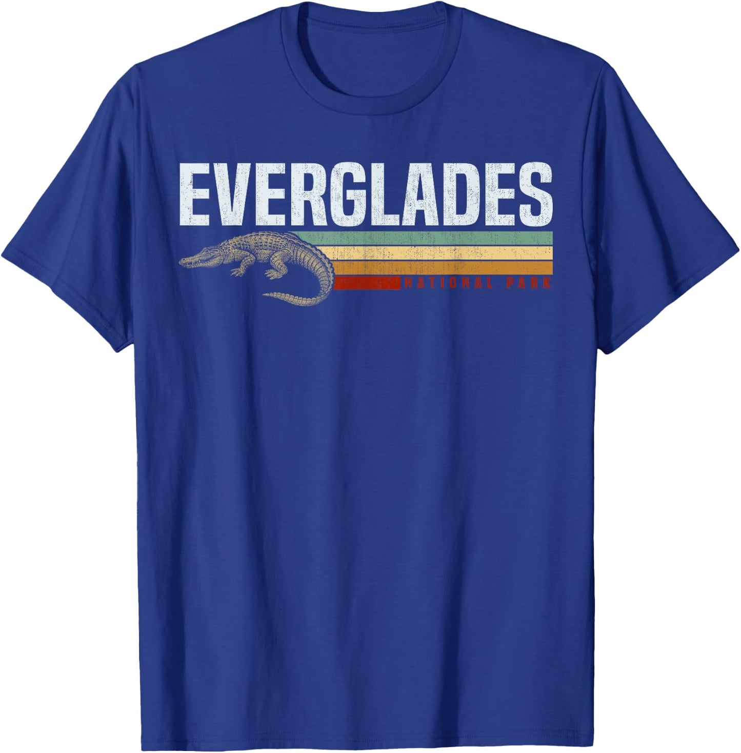 Everglades National Park Shirt, US Nationalpark Florida T-Shirt - T-Shirt | Royal