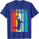 11th Birthday Basketball Lover Gift 11 Years Old Retro T-Shirt - T-Shirt | Royal
