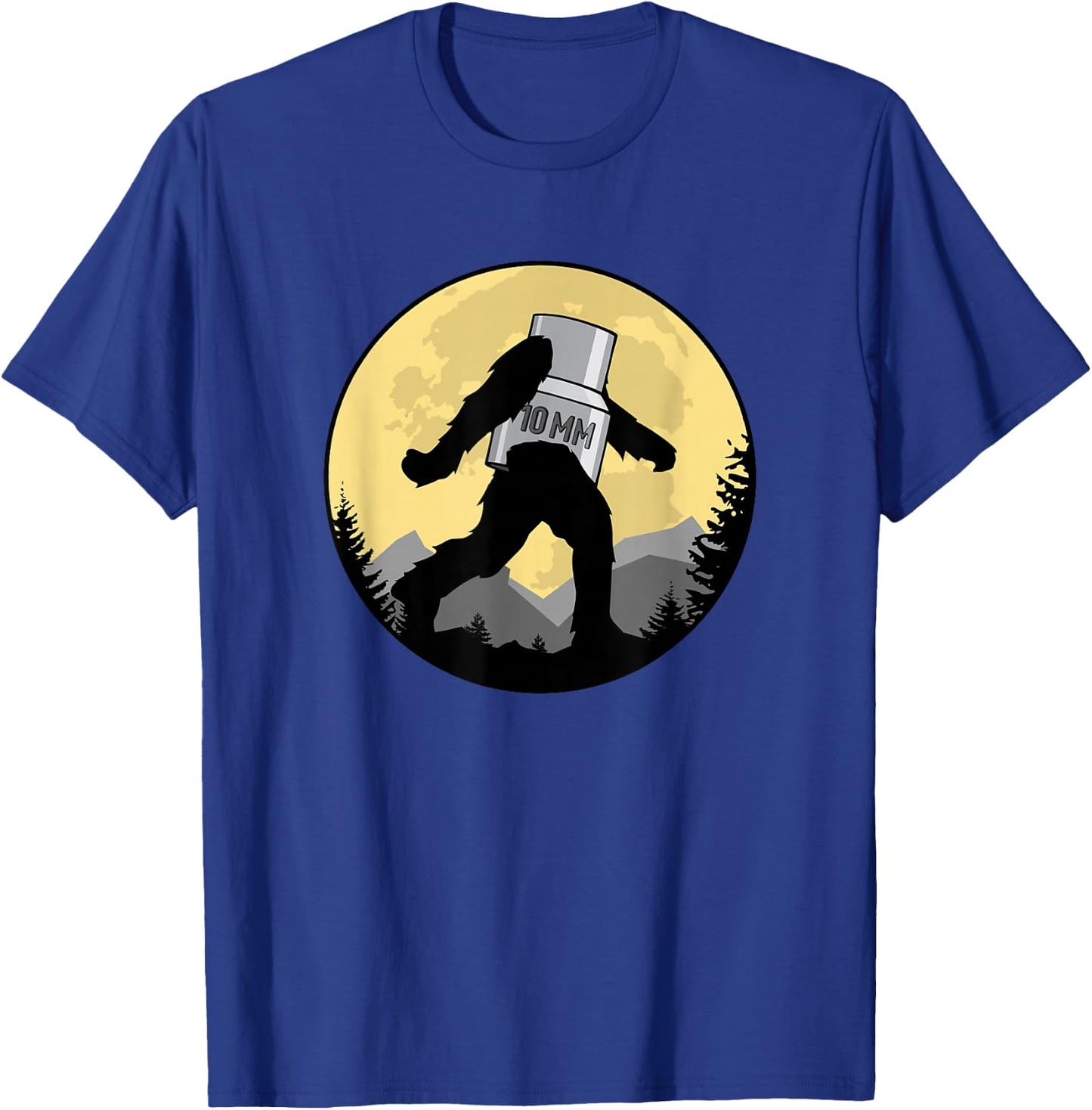 Missing 10mm Socket Funny Mechanic Bigfoot 10mm Socket T-Shirt - T-Shirt | Royal