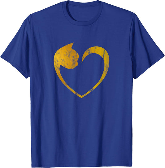 I Love Cats Cat Heart Shaped Cat Lover Gift T-Shirt - T-Shirt | Royal