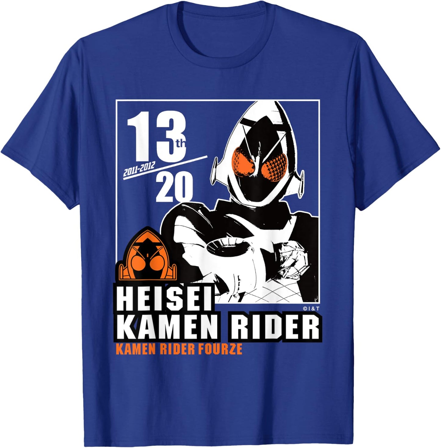 Kamen Rider Fourze Heisei Rider Anniversary T-Shirt - T-Shirt | Royal