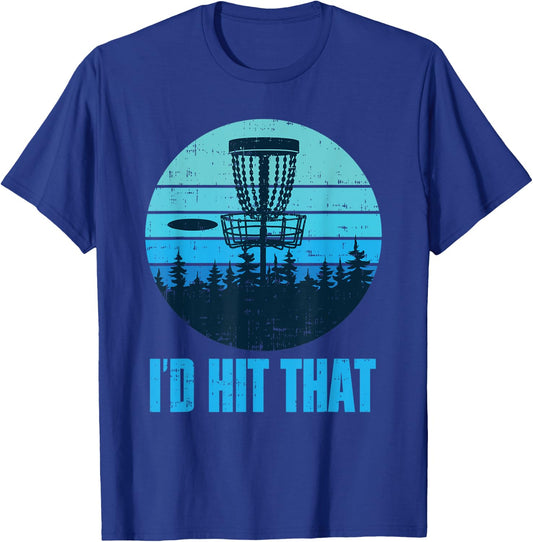 Funny Disc Golf Gifts - Frisbee Golf Disc Golf Course Discs T-Shirt - T-Shirt | Royal