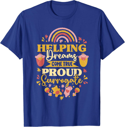 Surrogacy Surrogate Mom Pregnant Surro Mama T-Shirt - T-Shirt | Royal