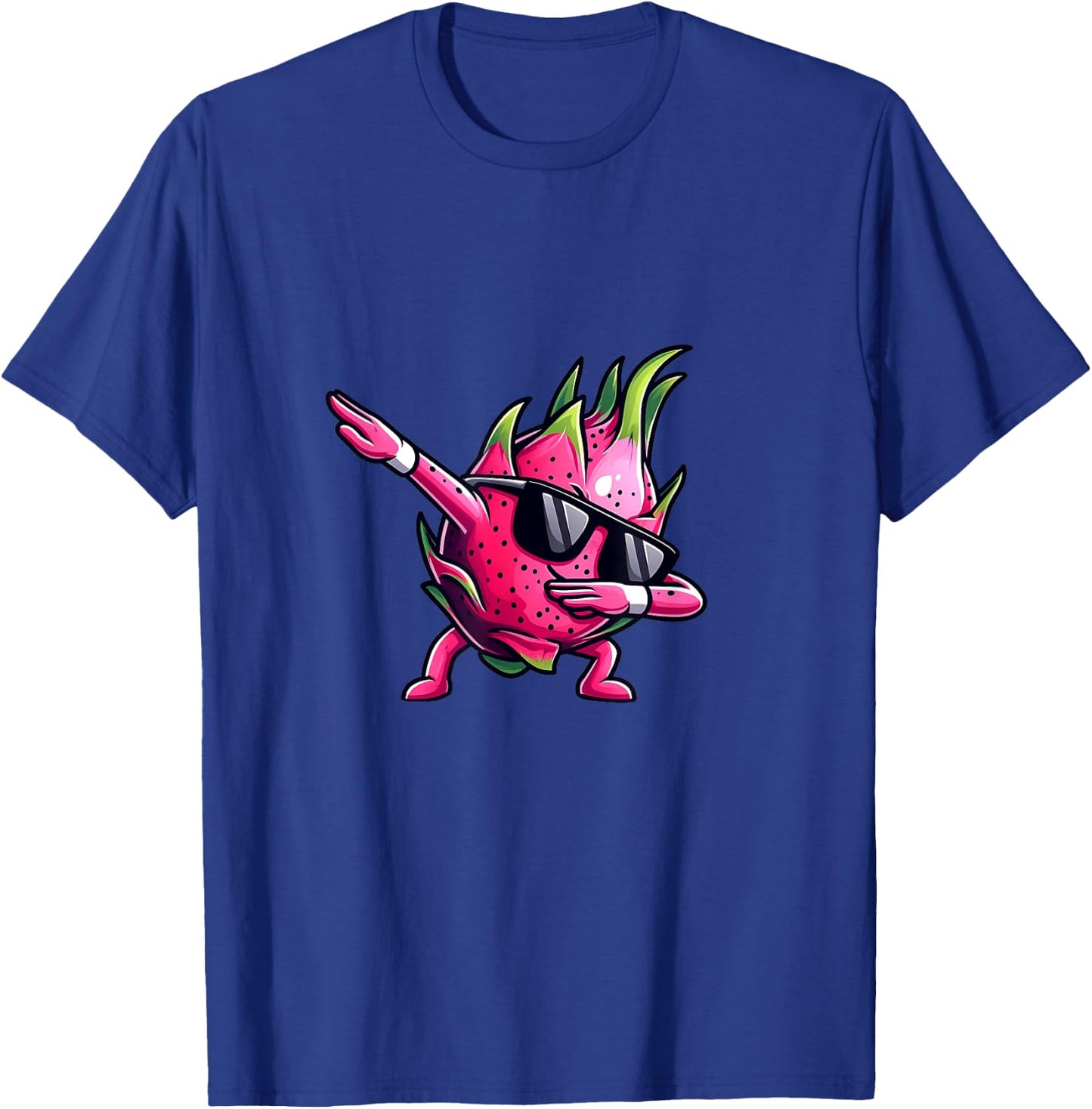 Dab Fruit Dancing Dabbing Dragon Fruit Meme T-Shirt - T-Shirt | Royal