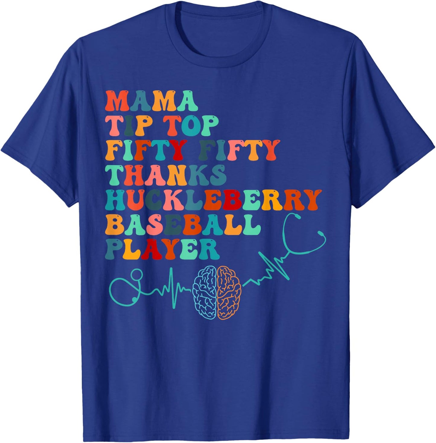 Stroke Neurosurgery Neurology Ortho Neuro Trauma Icu Nurse T-Shirt - T-Shirt | Royal