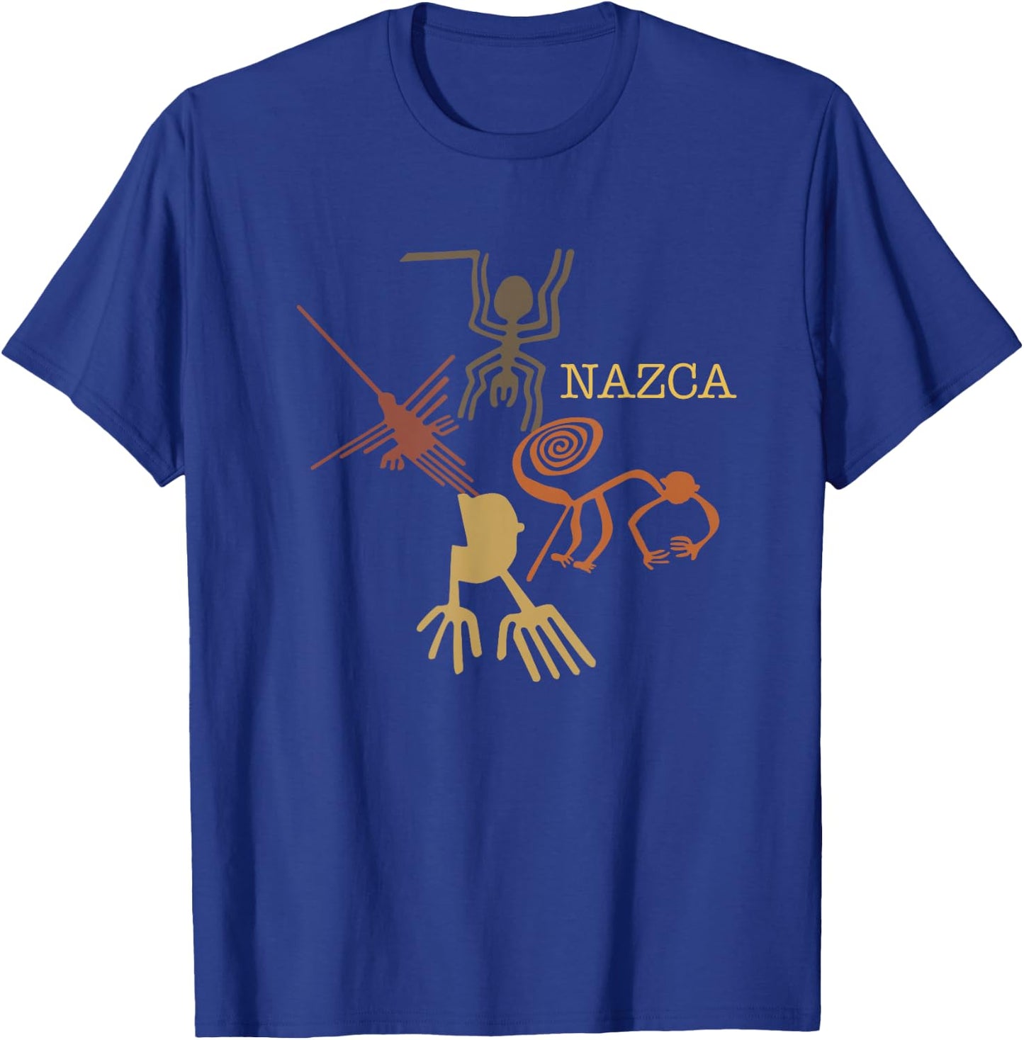 Nazca Line Peru, Peruvian Peru T-Shirt - T-Shirt | Royal