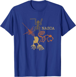 Nazca Line Peru, Peruvian Peru T-Shirt - T-Shirt | Royal