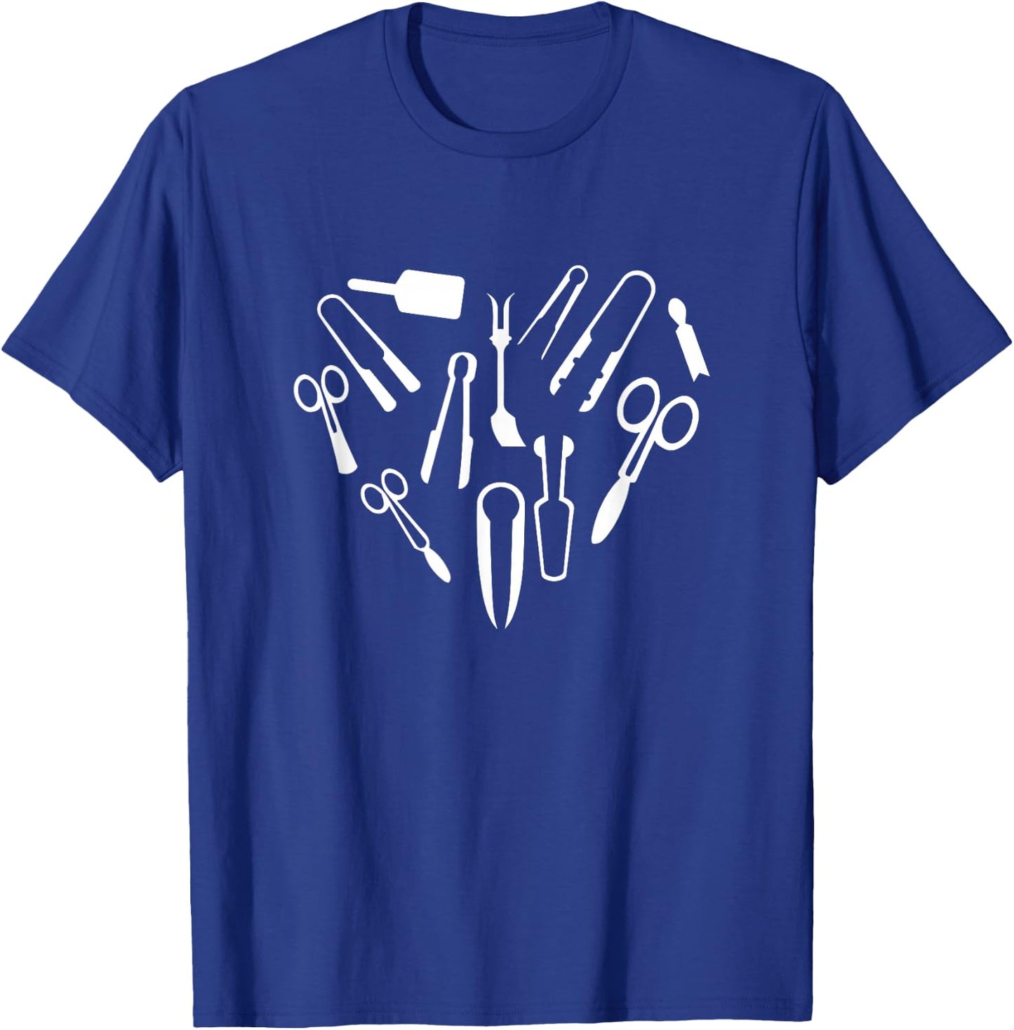 Funny Glassblowing Tools Heart Gift T-Shirt - T-Shirt | Royal